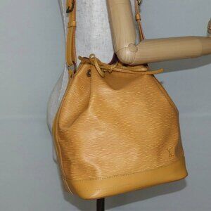 LOUIS VUITTON Epi Noe Shoulder Bag Tassili Yellow M44009 LV Auth BA6068
